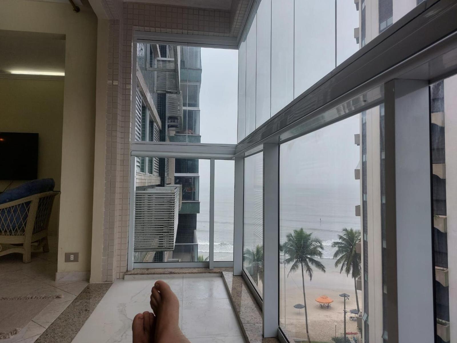Apartamento Com Vista Mar Guarujá Eksteriør bilde