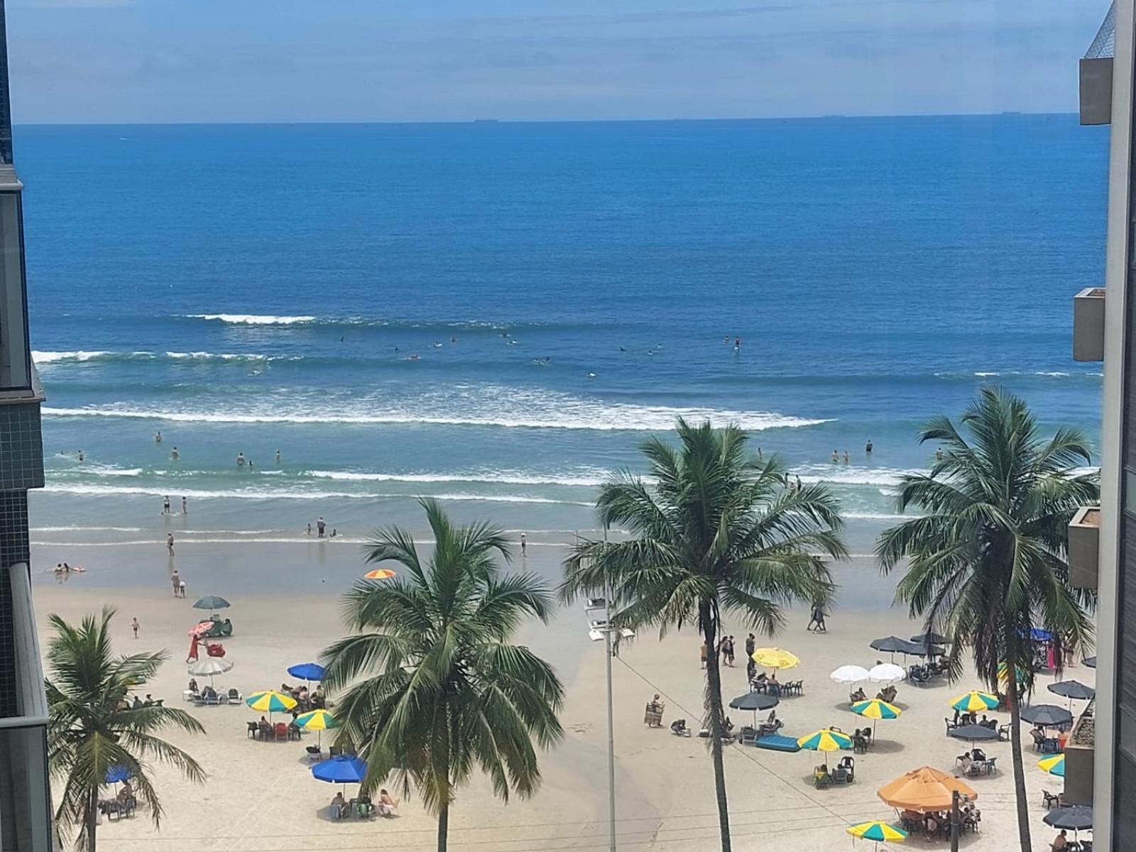 Apartamento Com Vista Mar Guarujá Eksteriør bilde